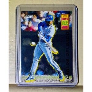 Carlos Delgado 1994 Pinnacle #45 Boys of Summer Baseball Card Toronto Blue Jays